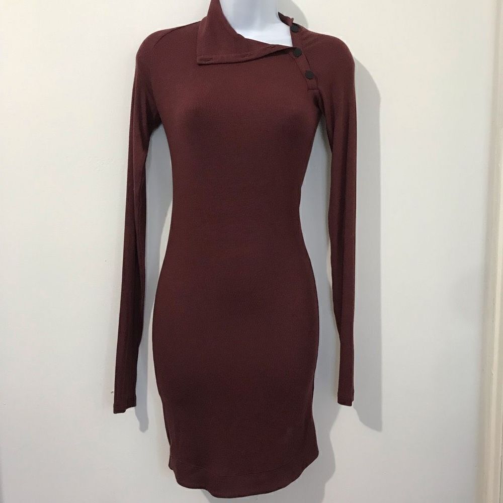 Alix NYC Lisbon mini dress clove size S.      S116